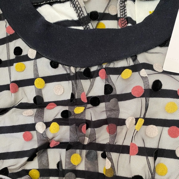 Anthropologie Maeve Contrast Dotted Tank - Picture 5 of 7